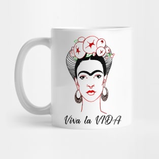 Frida kahlo portrait Mug